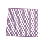 Maxbell Heat Resistant Non Slip Drying Mat Anti Scalding Mat for Kitchen Purple