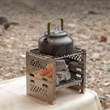 Maxbell Outdoor Grill Stove Charcoal BBQ Grill for Backyard Hiking Backpacking