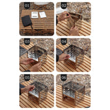 Maxbell Outdoor Grill Stove Charcoal BBQ Grill for Backyard Hiking Backpacking