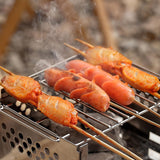 Maxbell Outdoor Grill Stove Charcoal BBQ Grill for Backyard Hiking Backpacking