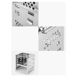 Maxbell Outdoor Grill Stove Charcoal BBQ Grill for Backyard Hiking Backpacking