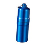 Maxbell Zinc Alloy Men Tube Shape Cigarette Case Box Container Waterproof