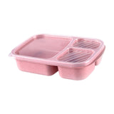 Maxbell Airtight Lunch Storage Box Microwave Bento Picnic Sushi for Children Adults pink