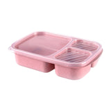 Maxbell Airtight Lunch Storage Box Microwave Bento Picnic Sushi for Children Adults pink