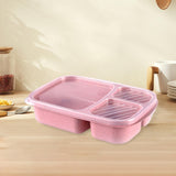 Maxbell Airtight Lunch Storage Box Microwave Bento Picnic Sushi for Children Adults pink