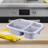 Maxbell Airtight Lunch Storage Box Microwave Bento Picnic Sushi for Children Adults blue