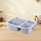 Maxbell Airtight Lunch Storage Box Microwave Bento Picnic Sushi for Children Adults blue