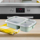Maxbell Airtight Lunch Storage Box Microwave Bento Picnic Sushi for Children Adults green