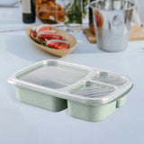 Maxbell Airtight Lunch Storage Box Microwave Bento Picnic Sushi for Children Adults green
