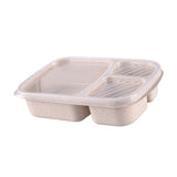 Maxbell Airtight Lunch Storage Box Microwave Bento Picnic Sushi for Children Adults beige