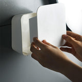Maxbell Wall Mounted Flip Storage Box Strong for Cotton Swab makeup case Tissue