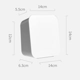Maxbell Wall Mounted Flip Storage Box Strong for Cotton Swab makeup case Tissue