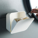Maxbell Wall Mounted Flip Storage Box Strong for Cotton Swab makeup case Tissue