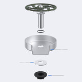 Maxbell Faucet Cup Rinser for Kitchen Sink, High Pressure Bottle Washer Mug Washer