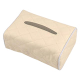 Maxbell Car Vehicle Backseat Tissue Holder Hanging Saving Space with Elastic Band Beige