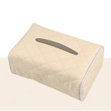 Maxbell Car Vehicle Backseat Tissue Holder Hanging Saving Space with Elastic Band Beige