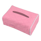 Maxbell Car Vehicle Backseat Tissue Holder Hanging Saving Space with Elastic Band Pink