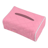 Maxbell Car Vehicle Backseat Tissue Holder Hanging Saving Space with Elastic Band Pink