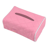 Maxbell Car Vehicle Backseat Tissue Holder Hanging Saving Space with Elastic Band Pink