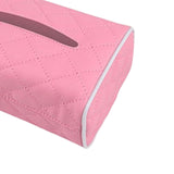 Maxbell Car Vehicle Backseat Tissue Holder Hanging Saving Space with Elastic Band Pink