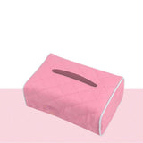Maxbell Car Vehicle Backseat Tissue Holder Hanging Saving Space with Elastic Band Pink