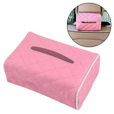 Maxbell Car Vehicle Backseat Tissue Holder Hanging Saving Space with Elastic Band Pink