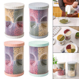 Maxbell Multipurpose Storage Containers Dustproof Sealed for Cabinets Pantry White