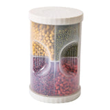 Maxbell Multipurpose Storage Containers Dustproof Sealed for Cabinets Pantry White