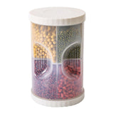 Maxbell Multipurpose Storage Containers Dustproof Sealed for Cabinets Pantry White