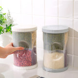 Maxbell Multipurpose Storage Containers Dustproof Sealed for Cabinets Pantry White