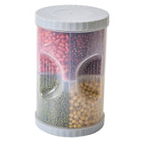 Maxbell Multipurpose Storage Containers Dustproof Sealed for Cabinets Pantry Gray