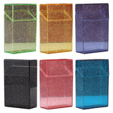 Maxbell Cigarette Holder Case Storage Box Cigarette Container for Gift Smoker Men Black