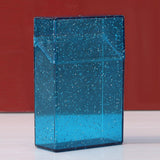 Maxbell Cigarette Holder Case Storage Box Cigarette Container for Gift Smoker Men Blue