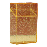 Maxbell Cigarette Holder Case Storage Box Cigarette Container for Gift Smoker Men Yellow