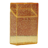 Maxbell Cigarette Holder Case Storage Box Cigarette Container for Gift Smoker Men Yellow