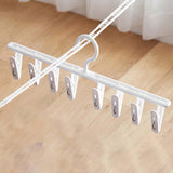 Maxbell Hanging Drying Rack Windproof Drying Rack Clip Hook for Bras Gloves Socks StyleA