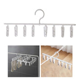 Maxbell Hanging Drying Rack Windproof Drying Rack Clip Hook for Bras Gloves Socks StyleA