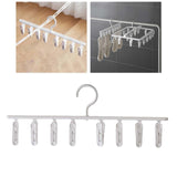 Maxbell Hanging Drying Rack Windproof Drying Rack Clip Hook for Bras Gloves Socks StyleA