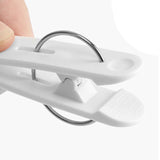 Maxbell Hanging Drying Rack Windproof Drying Rack Clip Hook for Bras Gloves Socks StyleA