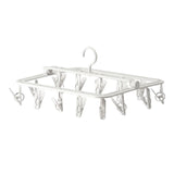 Maxbell Hanging Drying Rack Windproof Drying Rack Clip Hook for Bras Gloves Socks StyleB