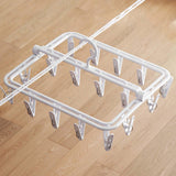 Maxbell Hanging Drying Rack Windproof Drying Rack Clip Hook for Bras Gloves Socks StyleB