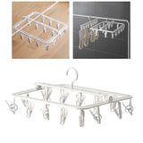 Maxbell Hanging Drying Rack Windproof Drying Rack Clip Hook for Bras Gloves Socks StyleB