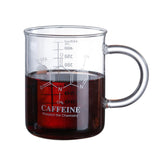 Maxbell 450ml Glass Measuring Cup Creamer Jug Milk Cup Jug for Tea Coffee Sauce