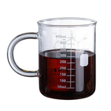 Maxbell 450ml Glass Measuring Cup Creamer Jug Milk Cup Jug for Tea Coffee Sauce
