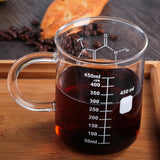 Maxbell 450ml Glass Measuring Cup Creamer Jug Milk Cup Jug for Tea Coffee Sauce