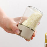 Maxbell Glass Spice Salt Jar Salt Dispenser Airtight Lid for Kitchen Yellow