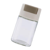 Maxbell Glass Spice Salt Jar Salt Dispenser Airtight Lid for Kitchen Brown