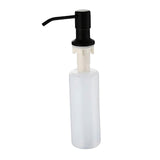 Maxbell Liquid Soap Dispenser Universal for Sink Opening 25mm~36mm Hotel Supply Black