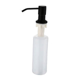 Maxbell Liquid Soap Dispenser Universal for Sink Opening 25mm~36mm Hotel Supply Black