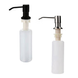 Maxbell Liquid Soap Dispenser Universal for Sink Opening 25mm~36mm Hotel Supply Black